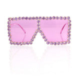 Purple Diamond Sunglasses
