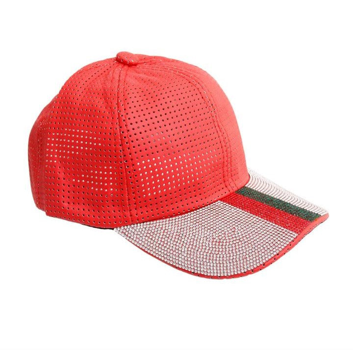 Red and Silver Hat