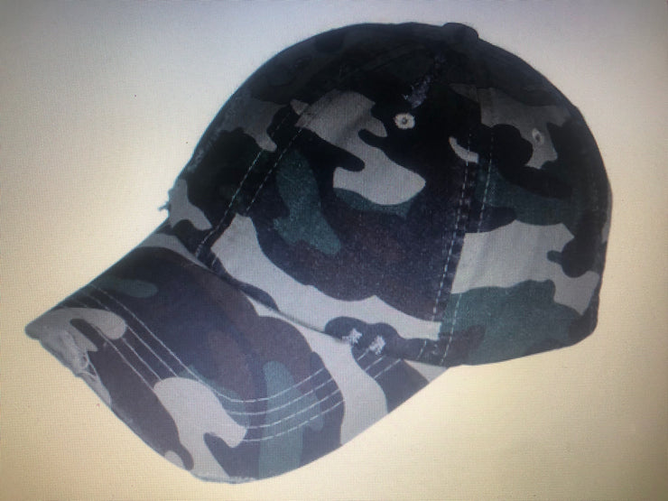 Vintage Polo Camouflage Hat