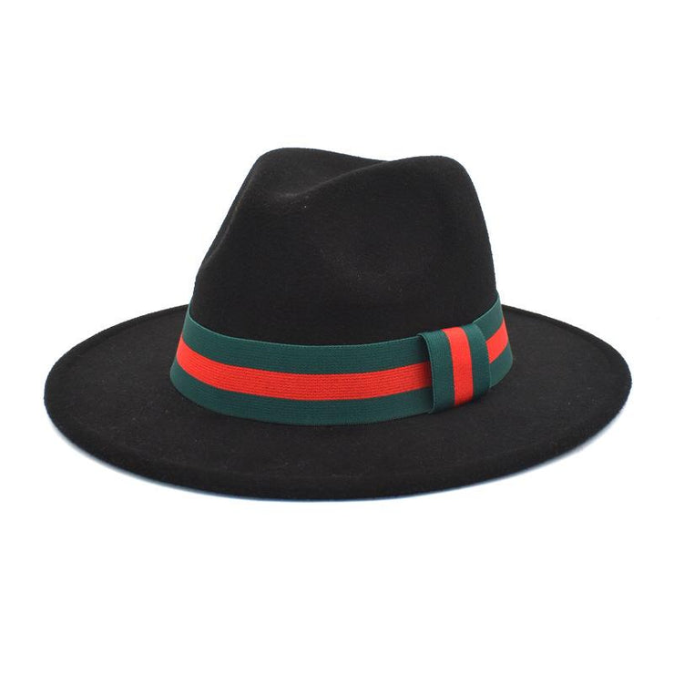 New Style Black Fedora Hat