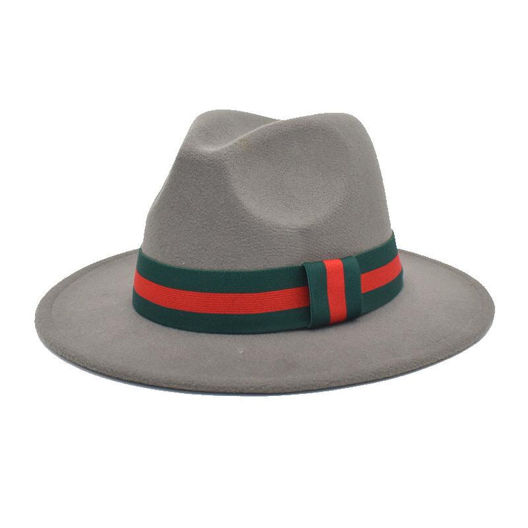 New Style Grey Fedora Hat