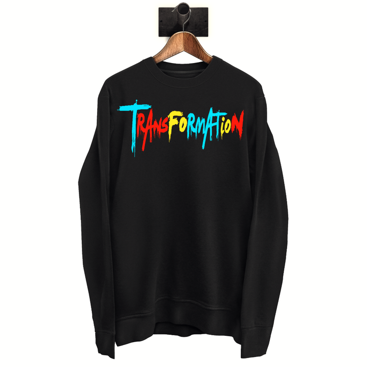 TRANSFORMATION -MULTI- Black Sweatshirt