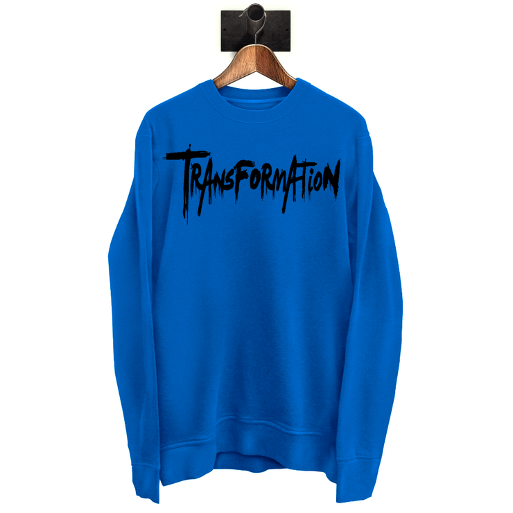 TRANSFORMATION - Blue Sweatshirt