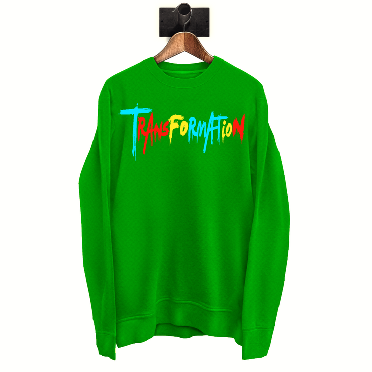 TRANSFORMATION - MULTI - Green SweatShirt