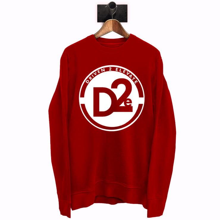 D2e - Red Sweatshirt