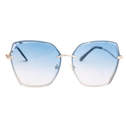 Blue Sheer Sunglasses