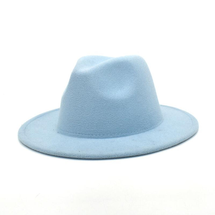 Fedora Hat Light Blue