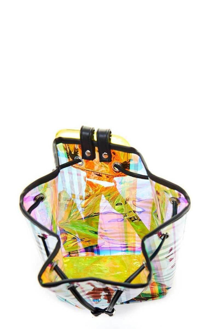Multi Color Pull String Adjustable Strap Bag
